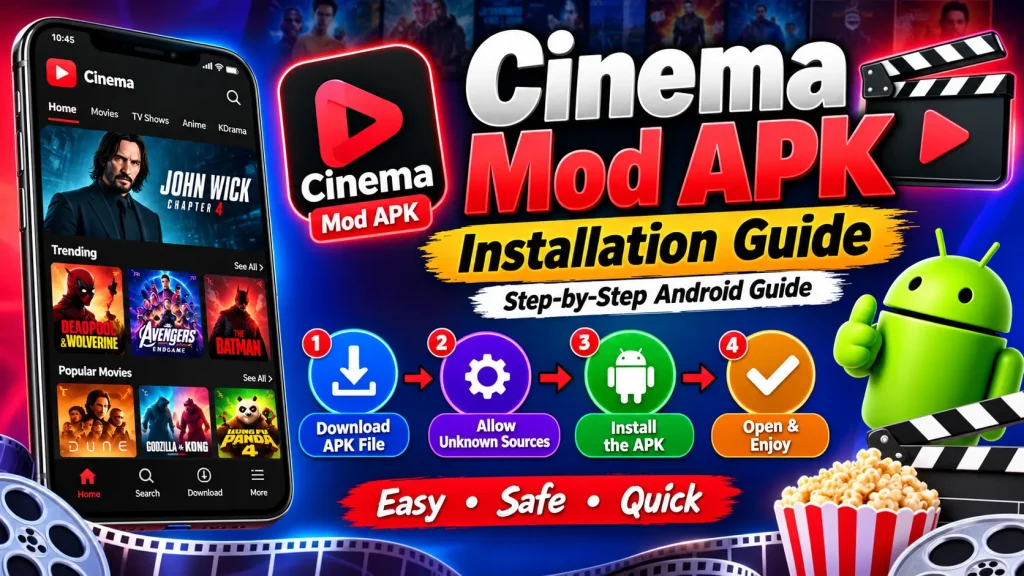 Cinema Mod APK Installation Guide 