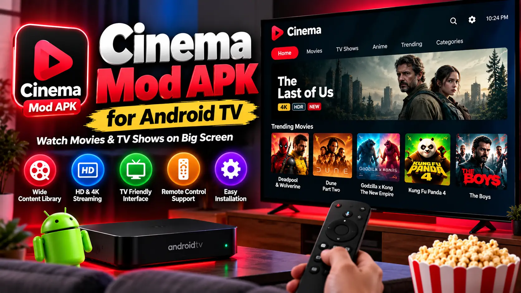 Cinema Mod APK for Android TV